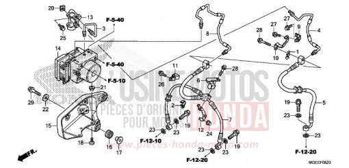 MODULATEUR ABS VFR1200FDF de 2015